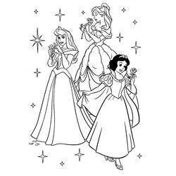 Раскраска: принцесса (Персонажи) #85174 - Бесплатные раскраски для печати