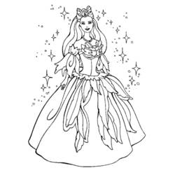 Раскраска: принцесса (Персонажи) #85180 - Раскраски для печати