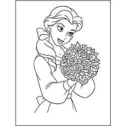 Раскраска: принцесса (Персонажи) #85184 - Бесплатные раскраски для печати