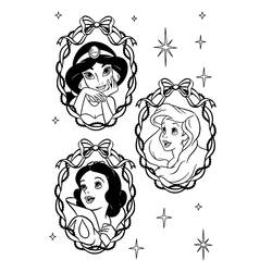Раскраска: принцесса (Персонажи) #85198 - Бесплатные раскраски для печати