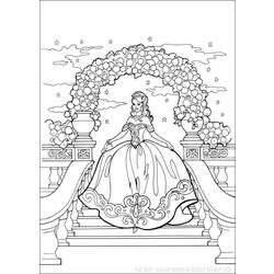 Раскраска: принцесса (Персонажи) #85199 - Раскраски для печати