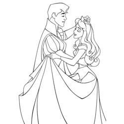 Раскраска: принцесса (Персонажи) #85218 - Бесплатные раскраски для печати