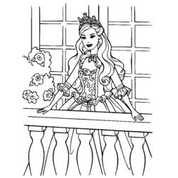 Раскраска: принцесса (Персонажи) #85221 - Бесплатные раскраски для печати
