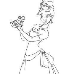 Раскраска: принцесса (Персонажи) #85278 - Бесплатные раскраски для печати