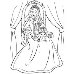 Раскраска: принцесса (Персонажи) #85332 - Бесплатные раскраски для печати