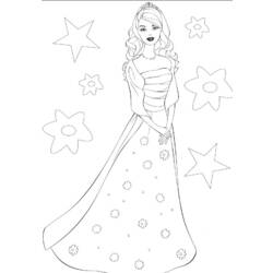 Раскраска: принцесса (Персонажи) #85387 - Раскраски для печати