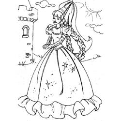 Раскраска: принцесса (Персонажи) #85391 - Бесплатные раскраски для печати