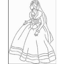 Раскраска: принцесса (Персонажи) #85404 - Бесплатные раскраски для печати