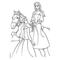 Раскраска: принцесса (Персонажи) #85420 - Бесплатные раскраски для печати