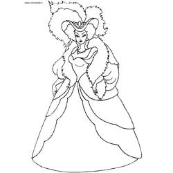 Раскраска: принцесса (Персонажи) #85430 - Бесплатные раскраски для печати