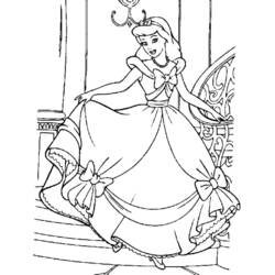 Раскраска: принцесса (Персонажи) #85531 - Бесплатные раскраски для печати