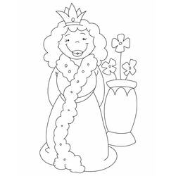 Раскраска: королева (Персонажи) #106233 - Раскраски для печати
