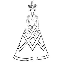 Раскраска: королева (Персонажи) #106242 - Бесплатные раскраски для печати