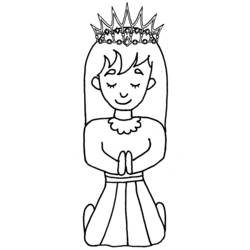 Раскраска: королева (Персонажи) #106311 - Раскраски для печати