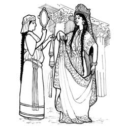 Раскраска: королева (Персонажи) #106316 - Бесплатные раскраски для печати