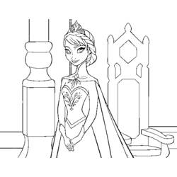 Раскраска: королева (Персонажи) #106448 - Раскраски для печати