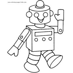 Раскраска: робот (Персонажи) #106564 - Раскраски для печати