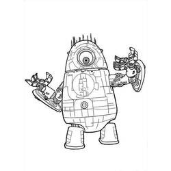 Раскраска: робот (Персонажи) #106582 - Бесплатные раскраски для печати