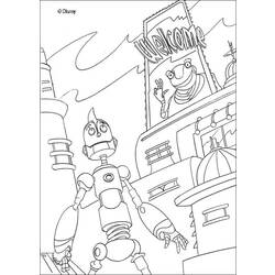 Раскраска: робот (Персонажи) #106584 - Бесплатные раскраски для печати