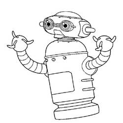 Раскраска: робот (Персонажи) #106640 - Бесплатные раскраски для печати