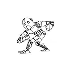 Раскраска: робот (Персонажи) #106645 - Бесплатные раскраски для печати