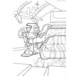 Раскраска: робот (Персонажи) #106670 - Бесплатные раскраски для печати