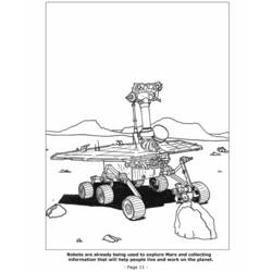 Раскраска: робот (Персонажи) #106695 - Бесплатные раскраски для печати