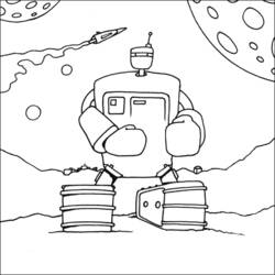 Раскраска: робот (Персонажи) #106699 - Бесплатные раскраски для печати