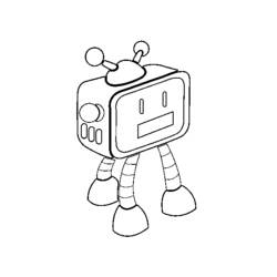 Раскраска: робот (Персонажи) #106728 - Бесплатные раскраски для печати