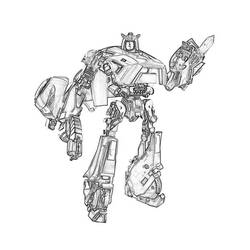 Раскраска: робот (Персонажи) #106742 - Раскраски для печати