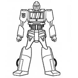 Раскраска: робот (Персонажи) #106758 - Раскраски для печати
