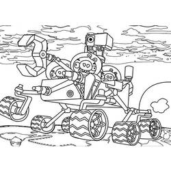 Раскраска: робот (Персонажи) #106786 - Бесплатные раскраски для печати