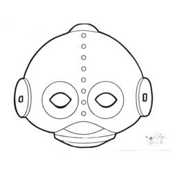 Раскраска: робот (Персонажи) #106822 - Бесплатные раскраски для печати