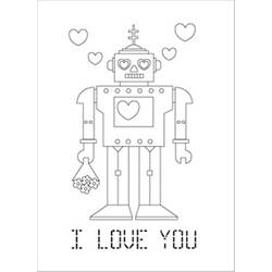 Раскраска: робот (Персонажи) #106880 - Бесплатные раскраски для печати