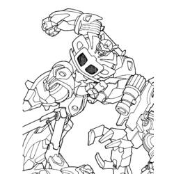 Раскраска: робот (Персонажи) #106889 - Бесплатные раскраски для печати