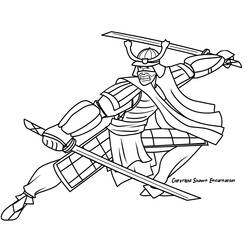 Раскраска: самурай (Персонажи) #107280 - Раскраски для печати