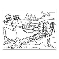 Раскраска: Дед мороз (Персонажи) #104656 - Раскраски для печати