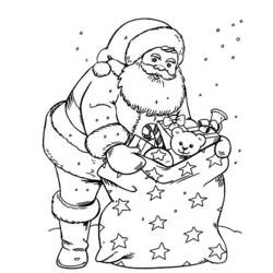 Раскраска: Дед мороз (Персонажи) #104665 - Раскраски для печати