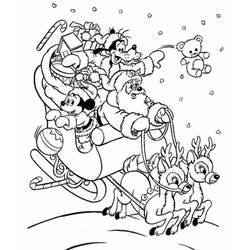 Раскраска: Дед мороз (Персонажи) #104670 - Бесплатные раскраски для печати