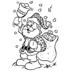 Раскраска: Дед мороз (Персонажи) #104676 - Бесплатные раскраски для печати