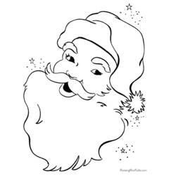 Раскраска: Дед мороз (Персонажи) #104691 - Бесплатные раскраски для печати