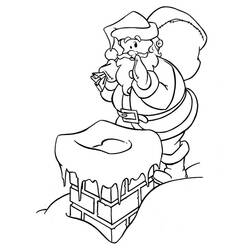 Раскраска: Дед мороз (Персонажи) #104707 - Бесплатные раскраски для печати