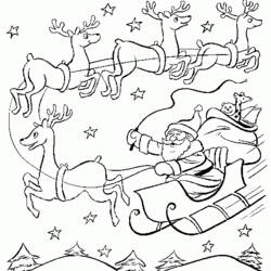 Раскраска: Дед мороз (Персонажи) #104715 - Бесплатные раскраски для печати