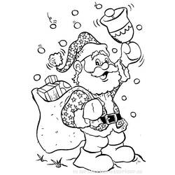 Раскраска: Дед мороз (Персонажи) #104719 - Раскраски для печати