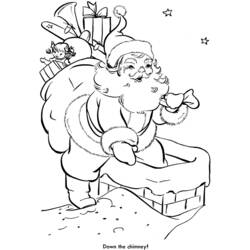 Раскраска: Дед мороз (Персонажи) #104720 - Бесплатные раскраски для печати