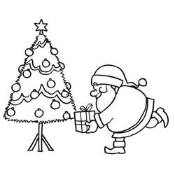Раскраска: Дед мороз (Персонажи) #104742 - Раскраски для печати