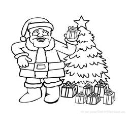 Раскраска: Дед мороз (Персонажи) #104746 - Раскраски для печати