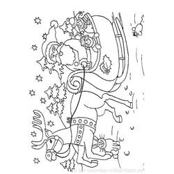 Раскраска: Дед мороз (Персонажи) #104762 - Бесплатные раскраски для печати