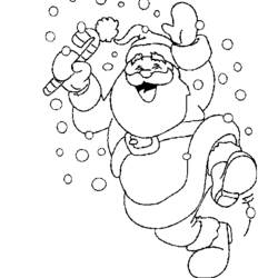 Раскраска: Дед мороз (Персонажи) #104789 - Бесплатные раскраски для печати