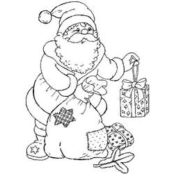 Раскраска: Дед мороз (Персонажи) #104828 - Бесплатные раскраски для печати
